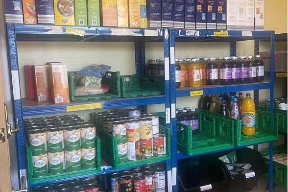 donation to Godmanchester Foodbank