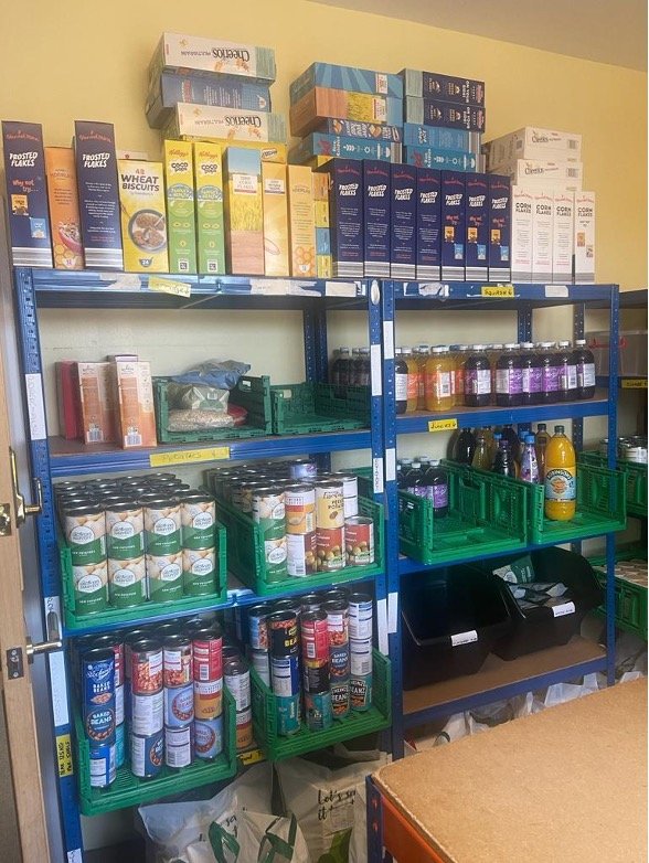 donation to Godmanchester Foodbank